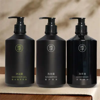 Ji Hotel Geranium Series Shampoo, Conditioner and Shower Gel, Logo Printing Possible - 4