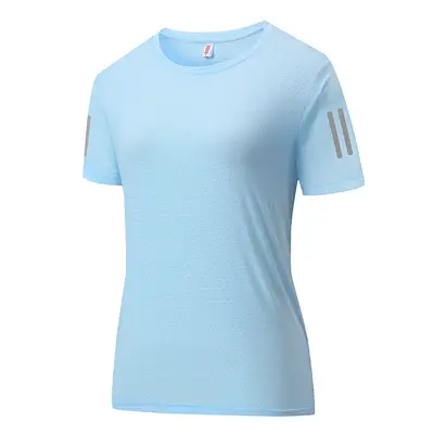 Customizable Short-Sleeve Crew Neck Workwear T-Shirt with Printed or Embroidered Logo - 11
