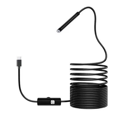 Apple adaptörü ile 8mm cep telefonu IOS endoskop HD ekran otomotiv endüstrisi kanalizasyon taşınabilir muayene probu