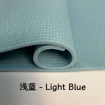 7 renk PVC yoga matı, yüksek esneklikli ve yırtılmaya dayanıklı - 10