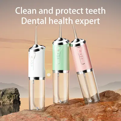 跨境便携式家用电动冲牙器口腔清洁去结石洗牙机水牙线IPX7防水