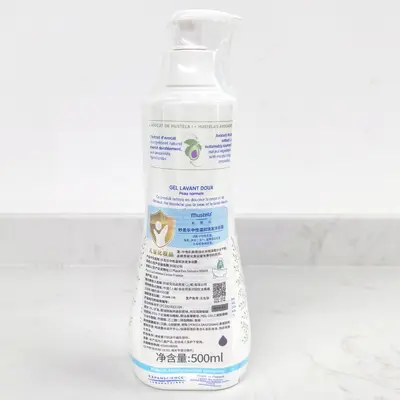 Французский импортный детский шампунь и гель для душа Mustela 500 мл, формула без слёз, гель для душа
