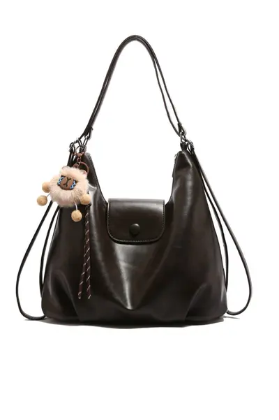 Retro Soft Leather Large Single-Shoulder Bag with Multiple Carry Options - 8