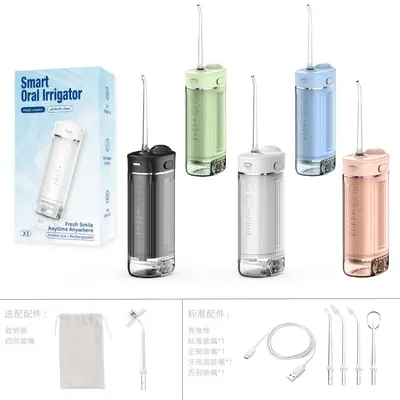 Portable X3A Electric Water Flosser, Rechargeable with UV Function - 6