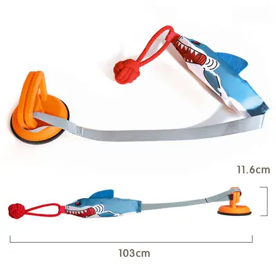 Dog Squeaky Toy with Rope Knot, Chew and Tug Pet Toy - 10