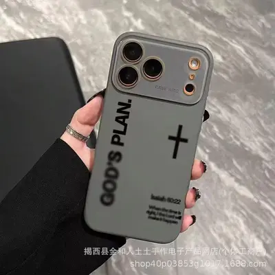 Черный чехол English для Apple 15 PROMAX iPhone 11/12/13/14/16 защитный чехол для телефона 78 cross-border