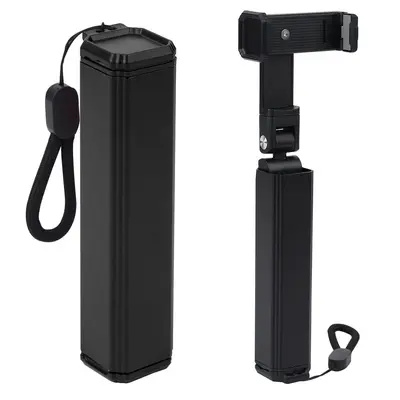 Foldable Phone Stand, 360° Rotating Telescopic, Anti-Slip Pad - 8