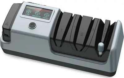 Electric Knife Sharpener, 3-Speed Adjustment, LCD Display - 7