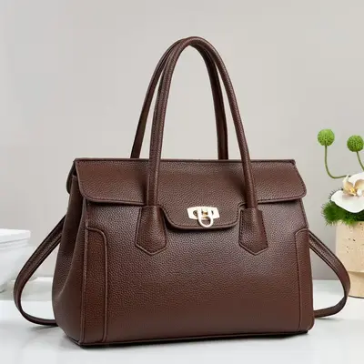 Minimalist Light Luxury Women's Handbag, Practical Commuter Mom Bag - 4