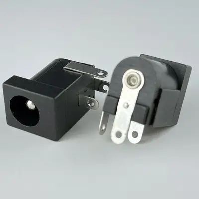All-Copper DC005 Female DC Socket 5.5x2.1/2.5 mm Flame-Retardant - 3