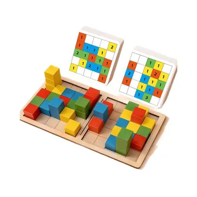 İki oyunculu blok oyunu, 3D uzay, mantık eğitim, aile oyunu