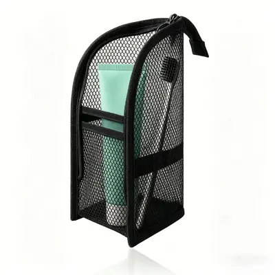 Standalone Wash Bag Large Capacity Multifunctional Cosmetic Organizer Portable Travel Toiletry Bag - 9
