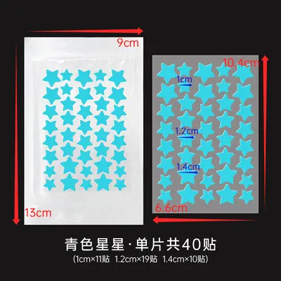 28 or 40 Pcs Colourful PE Acne Patches with Cartoon Designs - 13