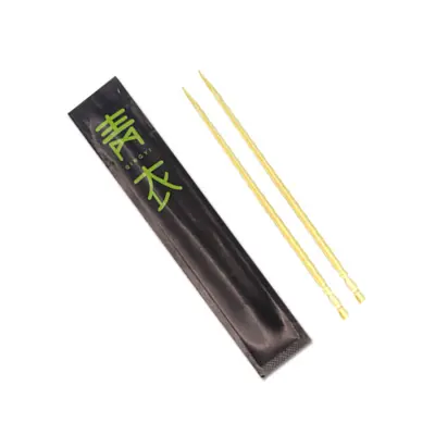 Disposable bamboo toothpicks individually packaged for hotels and restaurants - 6