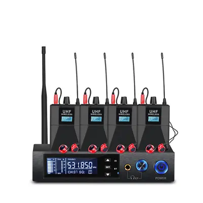 Professionelle kabellose In-Ear-Monitor-Kopfhörer mit Mikrofon für Bühnenauftritte, Outdoor-Performance, Sänger und Live-Streaming - 8
