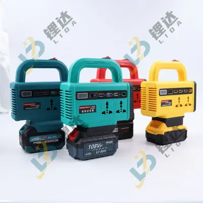 Lithium Battery Inverter, AC220V/DC5V/12V, for Outdoor Use - 6