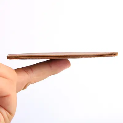 Men's genuine leather wallet, oiled wax cowhide, retro multi-card slot - 6