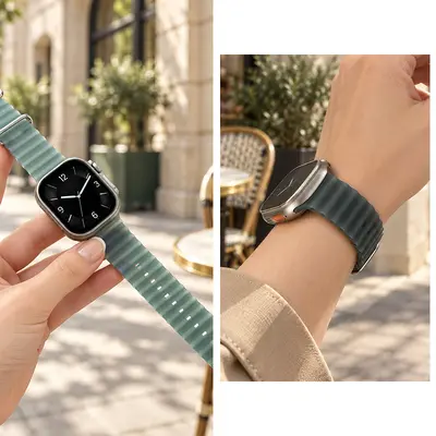 Silicone Sport Band for Apple Watch Ultra S10, 46/49mm