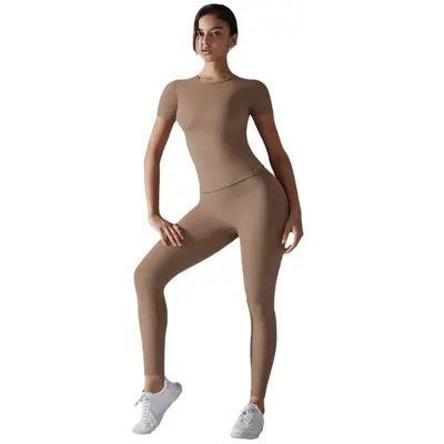 Kadın Yoga Taytı, Yüksek Elastik Nefes Alabilen Spor Kıyafeti
