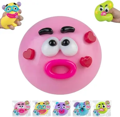 Dog Face Swap Squishy Slow Rebound Squeeze Toy - 7