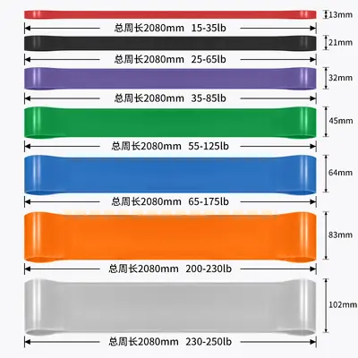 TPE Fitness Resistance Band Set, for Pull-Ups and Training