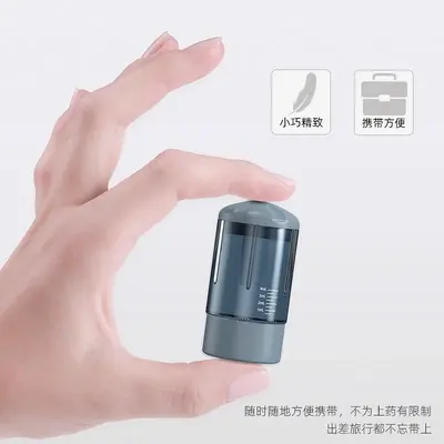 Minuo saç derisi ilaç uygulamacı masaj tarak topuz saç büyütme sıvısı serum uygulayıcı kafa masajı 1ml