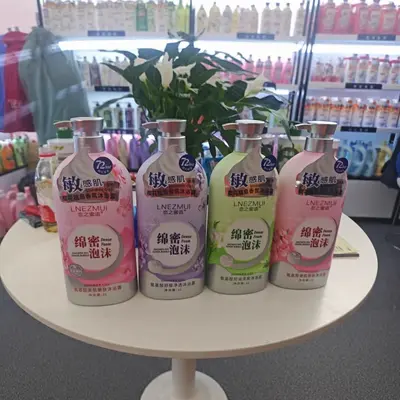 1000ML Supermarket Wholesale Shower Gel Long-Lasting Fragrance 72 Hours Perfume Shower Gel Family Shower Gel Bulk