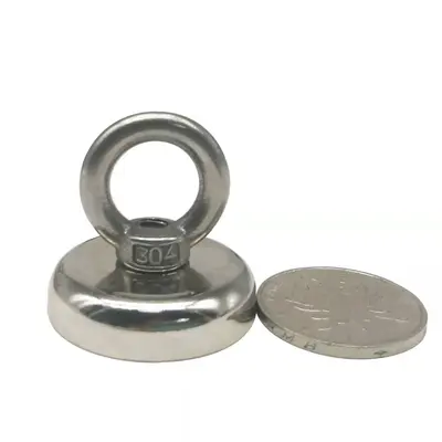 NdFeB Strong Magnetic Hook, Magnetic Lifting Ring, Round Suction Cup