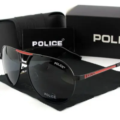 Polarisierte UV-Schutz-Sonnenbrille mit großem Rahmen, Modell 8480 - 1