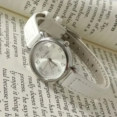 Women's Quartz Watch Small Dial Vintage Simple - 7