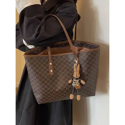 Große Damen-Tote-Bag im Herbst-Winter-Design - 2