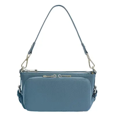 Genuine Leather Women's Shoulder Bag, Crossbody Strap, Large Capacity - 8