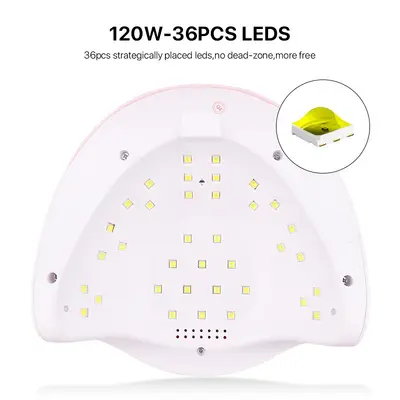 Nagel-UV-Lampe für Gel-Härtung, schnelltrocknend - 5