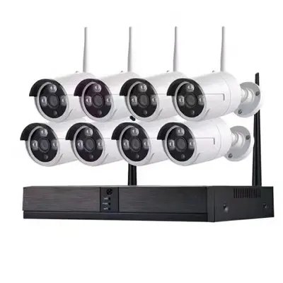 Kablosuz izleme seti H.265 WiFi NVR kamera - 8