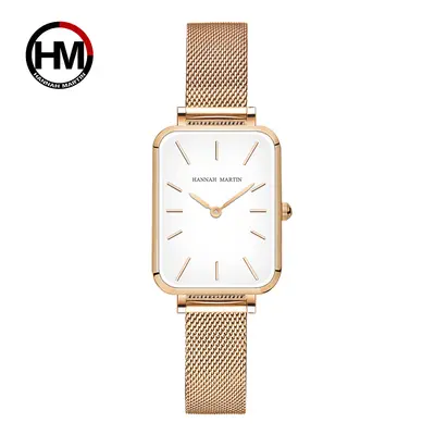 Waterproof Square Dial Watch, Japanese Movement - 7