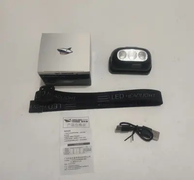 Rechargeable Headlamp, Five Lights, Long Range, ABS Material, Outdoor - 9