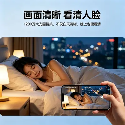 4G WiFi surveillance camera, two-way audio, night vision - 5
