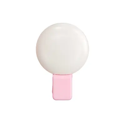 Mini Q dolgu ışığı selfie cep telefonu dolgu ışığı LOGO LED flaşlı canlı yayın güzellik dolgu ışığı ile tasarlanabilir