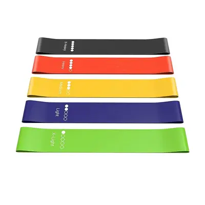 Women's Colored Yoga Resistance Band, Glute Training Elastic Ring - 6