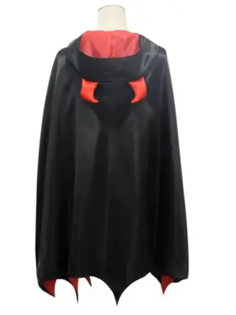 Sexy Bat Wings Halloween Stage Costume for Women with Bat Cape - 5