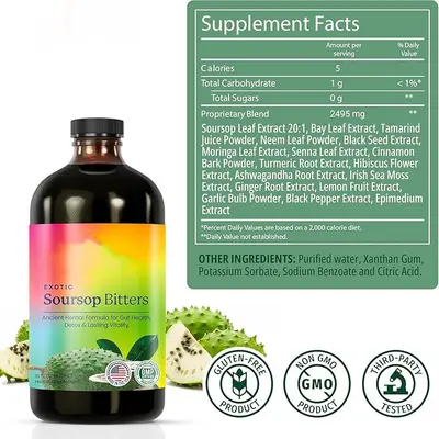 Dikenli Ateş Elması Acı Tat Katkısı, Soursop Bitter - 4