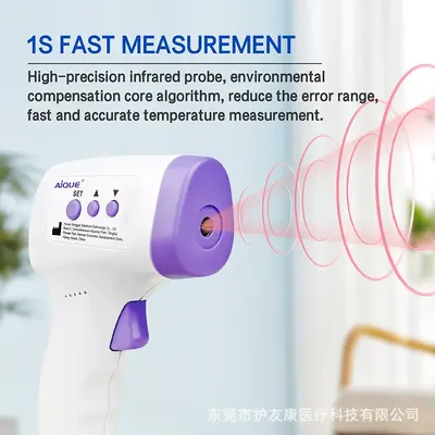 Infrared Forehead Thermometer, Portable Electronic Body Temperature Thermometer