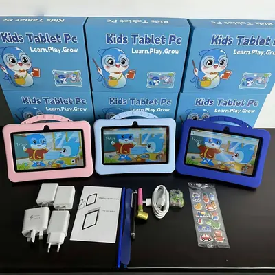 Sınır ötesi dış ticaret, popüler çocuk tabletleri, 7 inç oyun oynama amaçlı, düşmeye dayanıklı, çizgi film desenli Çocuk Tablet Bilgisayarı konusunda uzmanlaşmıştır.