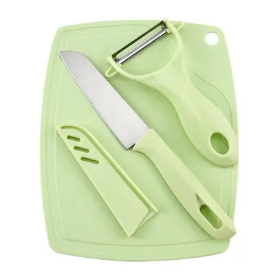 Fruit knife four-piece set, mini peeler, stainless steel - 11