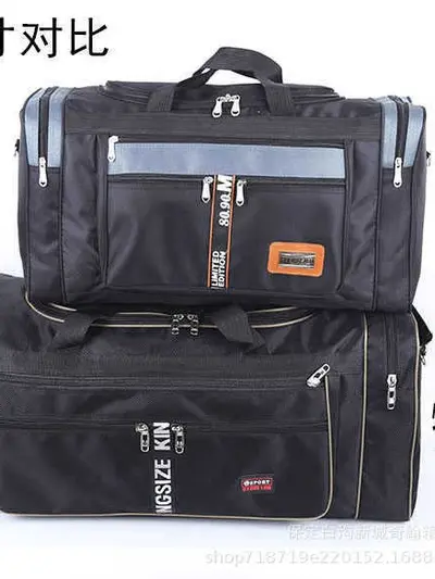 Extra-large travel bag, carry-on luggage for long trips