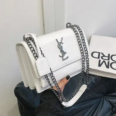 Women's 2026 Retro Chain Single-Shoulder Crossbody Bag - 7
