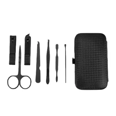7-piece nail care set, black - 6
