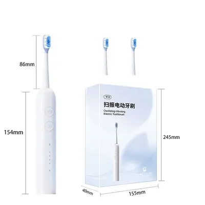Elektrikli diş fırçası yetişkin, şarjlı, sonik titreşim, akıllı temizleme - 7