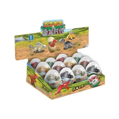 Gashapon Building Blocks Dinosaur Egg Blind Box, Educational Set for Children