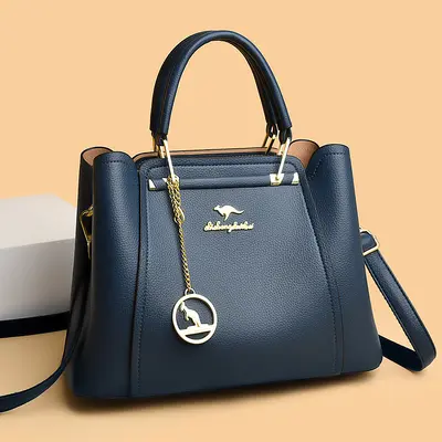 Kadın Tote Çanta, Askılı Tek Omuz Çanta, Moda ve Şık Tasarım - 9